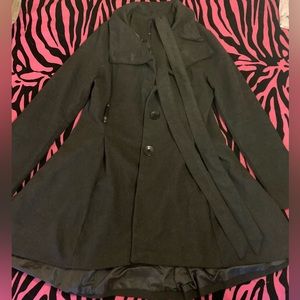 Kids Grey Dress Coat